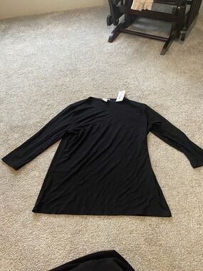 NWT Black Layering Tops